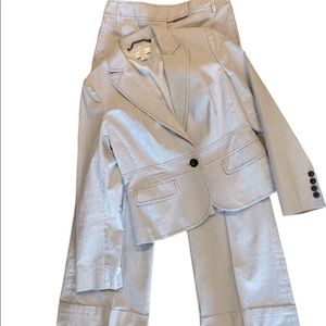 LOFT Light Gray Pantsuit